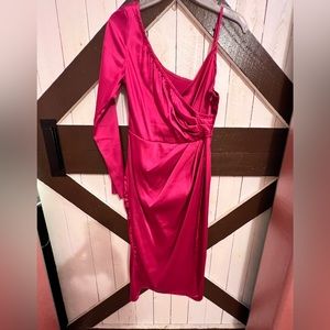 silky dress